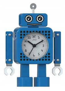 Hodiny do detskej izby - Kov Budík Robot JVD SRP2304.1