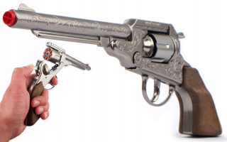 Pištoľ pre deti - Kovový revolver pre kovboj Gonher 88/0