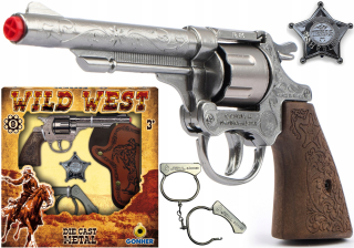 Pištoľ pre deti - Kov revolver pre Kabura Gonher 157/0