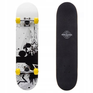 Detský skejtbord - Meteor drevené skateboard classic pre deti
