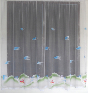 Záclony do detskej izby - MG firana Pay 260x175 Ready s Jacquard Tape