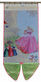 Záclony do detskej izby - MG firana Disney Panel Bow Screen Lam 60 Designs