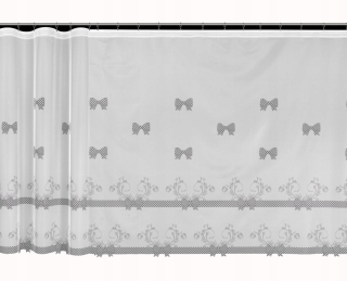 Záclony do detskej izby - Mg opona Pripravené luky Grey 300x155 s páskou
