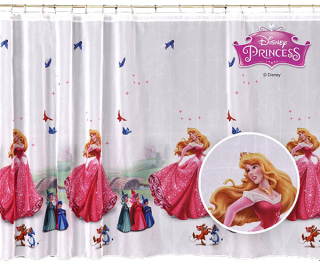Záclony do detskej izby - MG opona Ready Princess DA25 310x155 s páskou