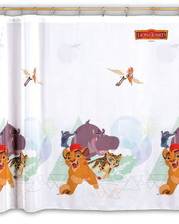 Záclony do detskej izby - MG opona Ready Lion Guard Daj0 310x155 s páskou