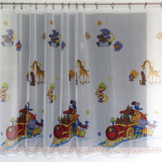 Záclony do detskej izby - MG Conctain Ready Scooby Doo WB12 230x155 s páskou
