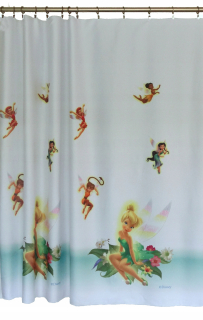 Záclony do detskej izby - MG CURTAIN ready FAIRIES DA30 230x140 S PÁSKOU X
