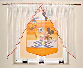 Záclony do detskej izby - MG KPL Screen Disney Panel + skos +60 Designs 300cm