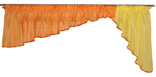Záclony do detskej izby - Mg Lambreakin skos na firana Colors Selection 400 cm