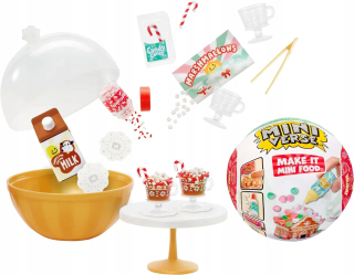 MGA'S MINIVERSE FOOD SÉRIA VEČIARSKA DOVOLENKA KULA VIANOČNÉ JEDLO SVIATKY