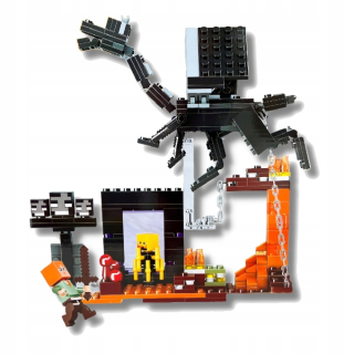 Minecraft blokuje veľkú drakovú figurínu 388 pre darček