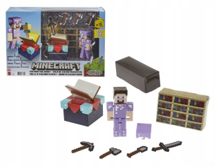 MINECRAFT MAGICKÁ IZBA + POSTAVA STEVE GYB62
