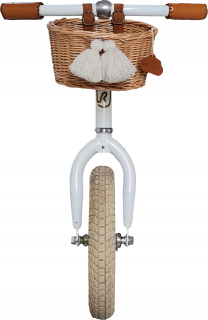 MINI KOŠÍK NA BICYKLE PRE DETI, PRÍRODNÝ