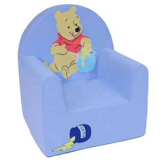 Detské kreslo - Mini posedenie, pre deti s penovou vzorom. Rozprávka