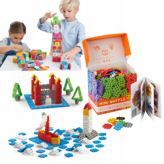 Stavebnica - Mini vafle vafle Marioinex 300el vankúšiky
