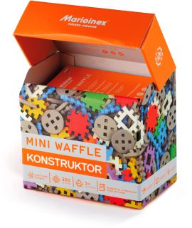 Stavebnica - Mini konštruktor oblátky - Marioinex - 300x vankúšiky