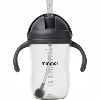 Tritanová nevylievacia fľaša so slamkou 330 ml Mininor