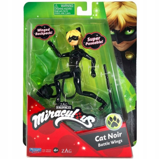 Miraculous - Kúzelná Lienka - Miraculum Biedronka Black Cat Doll figúrka