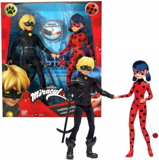 Miraculous - Kúzelná Lienka - Miraculum Biedronka a čierna mačka Doll príslušenstvo