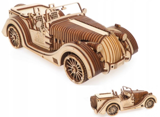 Model pre lepenie 3D Uchars Puzzle - Auto