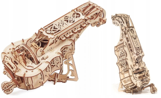 Model pre lepenie 3D Ugears puzzle - Crank Lira