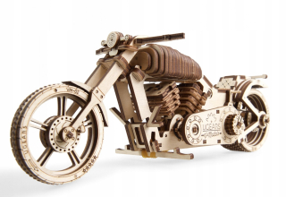 Model pre lepenie 3D Uchars Puzzle - motocykel