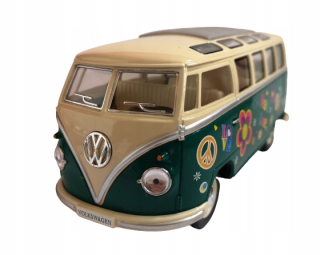 Autíčko pre deti - Kinsmart 01:24 VW Volkswagen T1 Bus 1962