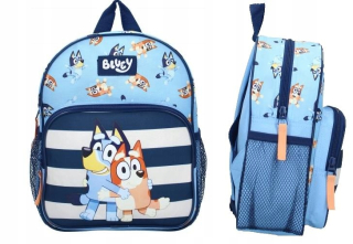 Modrý batoh s vreckom (625-4669) Blue a Bingo