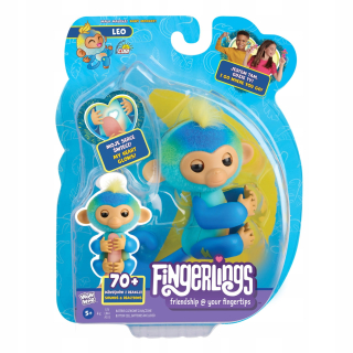 FINGERLINGS - modrá opica, LEV