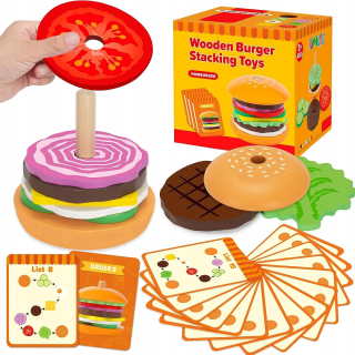 Montessori Brain Training Burger Woopie