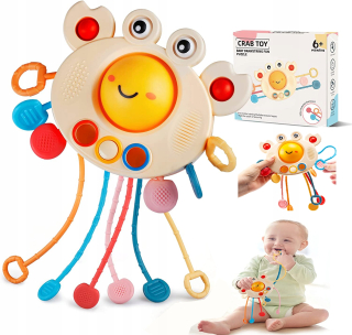 Montessori Sensory Hray Silikone Hray na jedlo pre deti vo veku 6-12