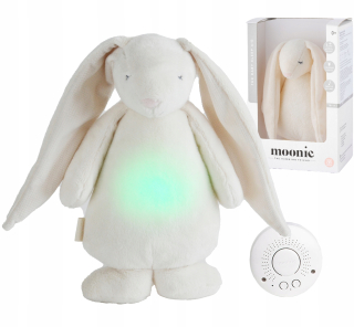 Cream Moon Szumiąży Bunny s SKUMIK lampou