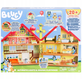 Zestaw Moose Toys Bluey Ultimate Lights & Sounds Playhouse