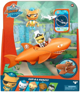 Súprava figúrok Moose Toys Octonauts Land Adventures Gup-B & Kwazii