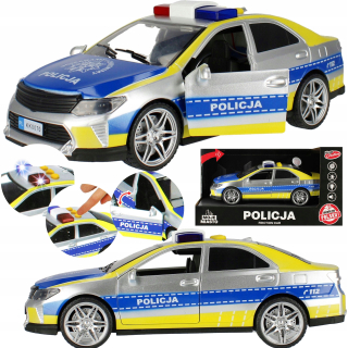 Policajné auto Auto Auto Auto policajné policajné policajné auto Svetlo Pull & B Drive