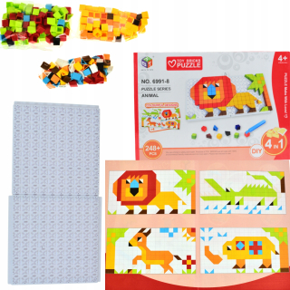 Puzzle + názov Pokémon detektív Pikachu A4 70 El