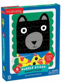 Mudpuppy Puzzle Patics zvieracími kamarátmi 3+