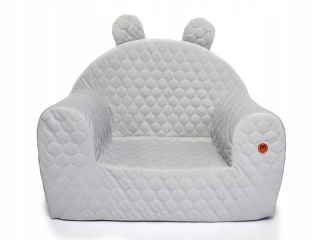 Detské kreslo - MUMINKY Detské sedadlo Mini Pouf Velvet vzory
