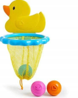 Hračka do vody - Munchkin Toy Duck s mriežkou a loptičkami