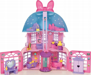 Domček pre bábiky - Mouse Minnie Disney Cottage 2 Čísla 20 doplnky.