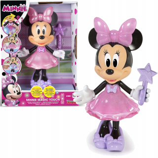 Bábika princezná - Mouse Minnie figúrka mení farbu + Sound