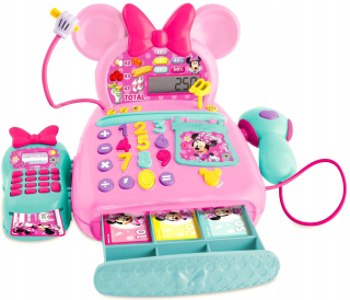 Detská pokladňa - obchod - Mouse Minnie Pokladničné fiškálnej Sound Scanner
