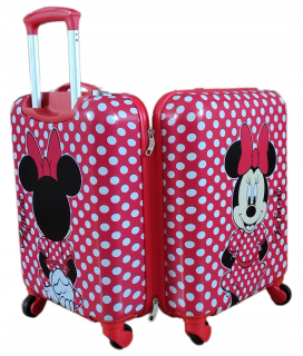 Detský kufor - Myš Minnie Travel Suitcase ABS Disney