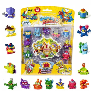 Rozprávková postavička - Magic Box Super Zings série 4 Balenie 10 Číselné údaje