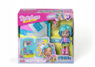 Magicbox KOOKYLOOS S Suzie Q´s Kufor Kufor SUZIE Akčná figúrka + zvieratko