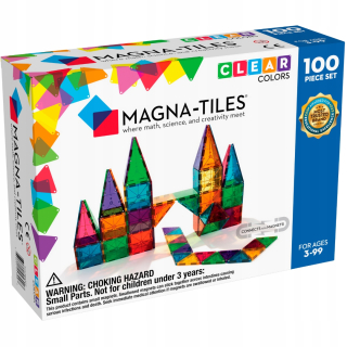 Magnetická stavebnica - Magna dlaždice: 100 el.