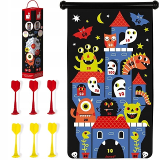Magnetická hra Tmavo šípky Monsters Janod