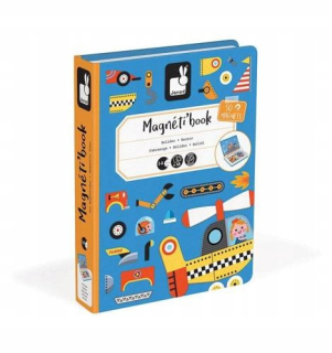 Magnetická stavebnica - Magnetibook janod magnetická hádanka