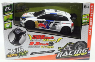 Autíčko pre deti - Maisto auto VW POLO R S.1: 24 s diaľkovým ovládaním