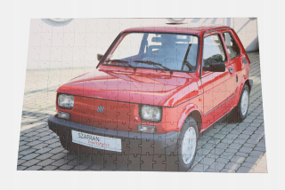 Batoľa Fiat 126p Puzzle Ikony poľskom Automotive